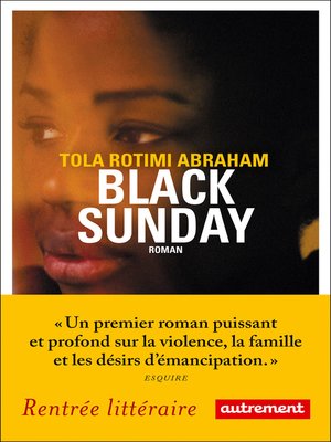 cover image of Black Sunday